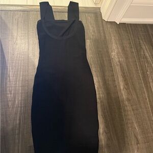 Marciano Black Midi Dress